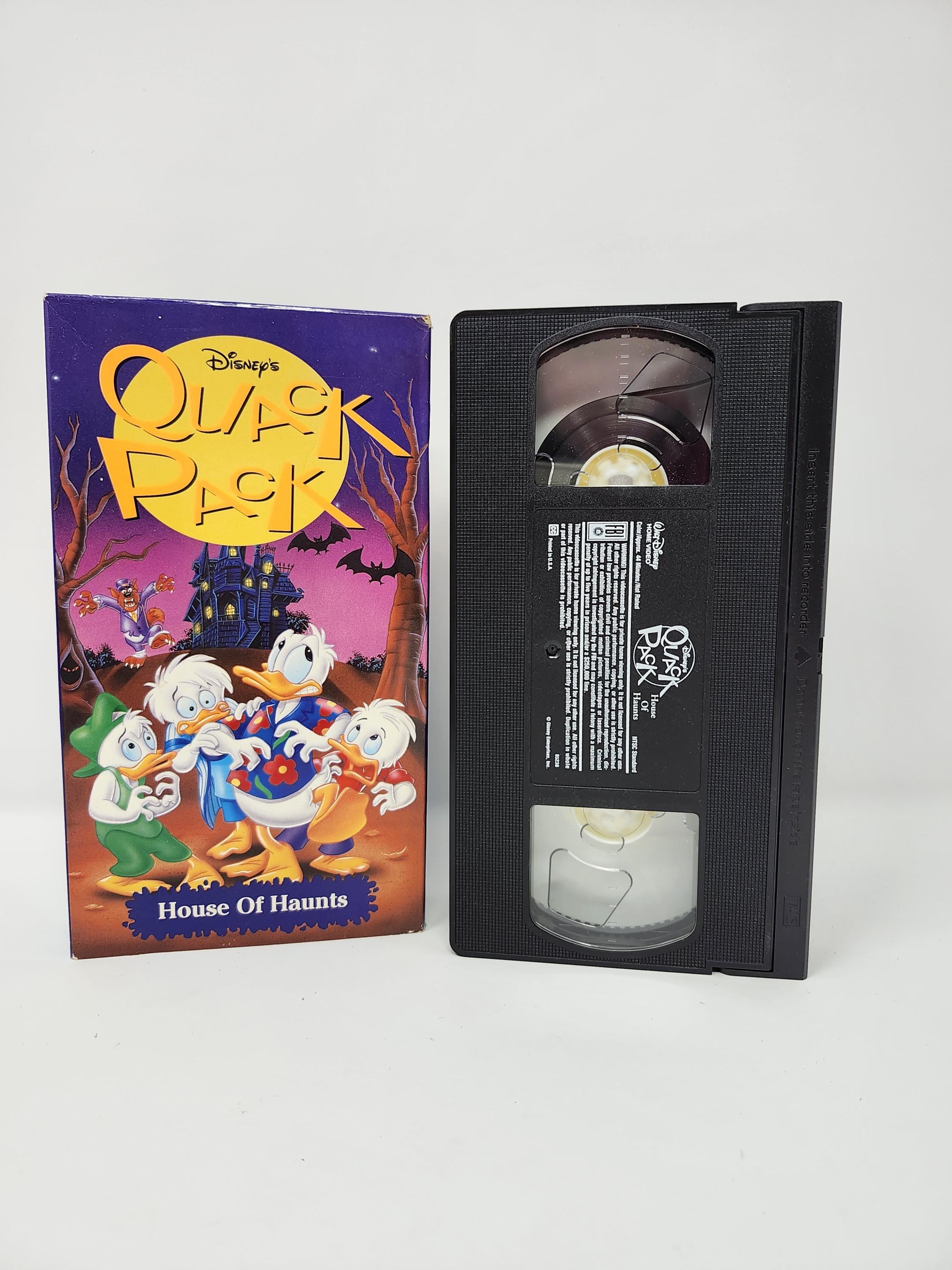 Disney Quack Pack VHS – House of Haunts | Cartoon Vintage 90s