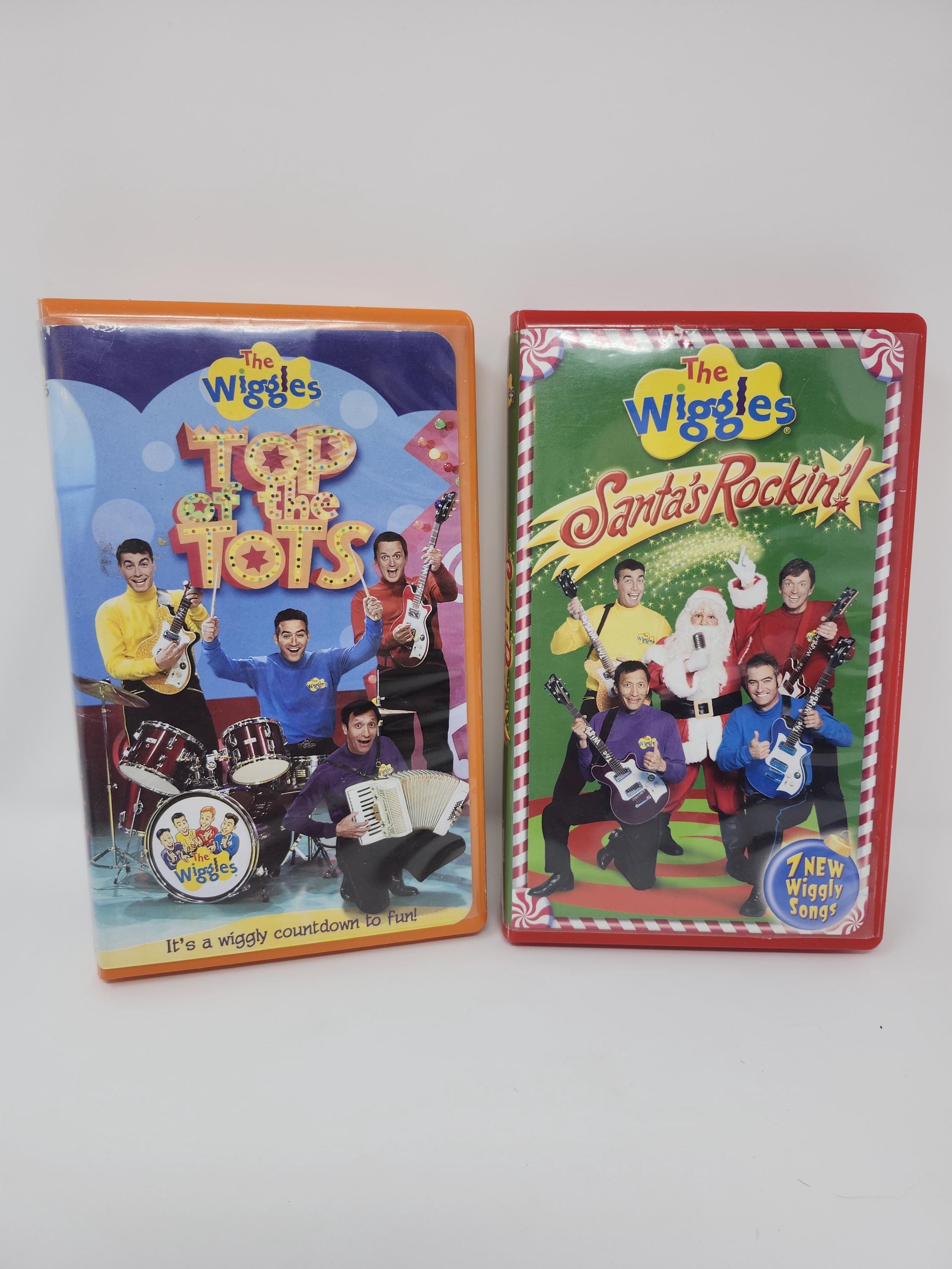 The Wiggles VHS Lot | Top of the Tots & Santa's Rockin' | Vintage