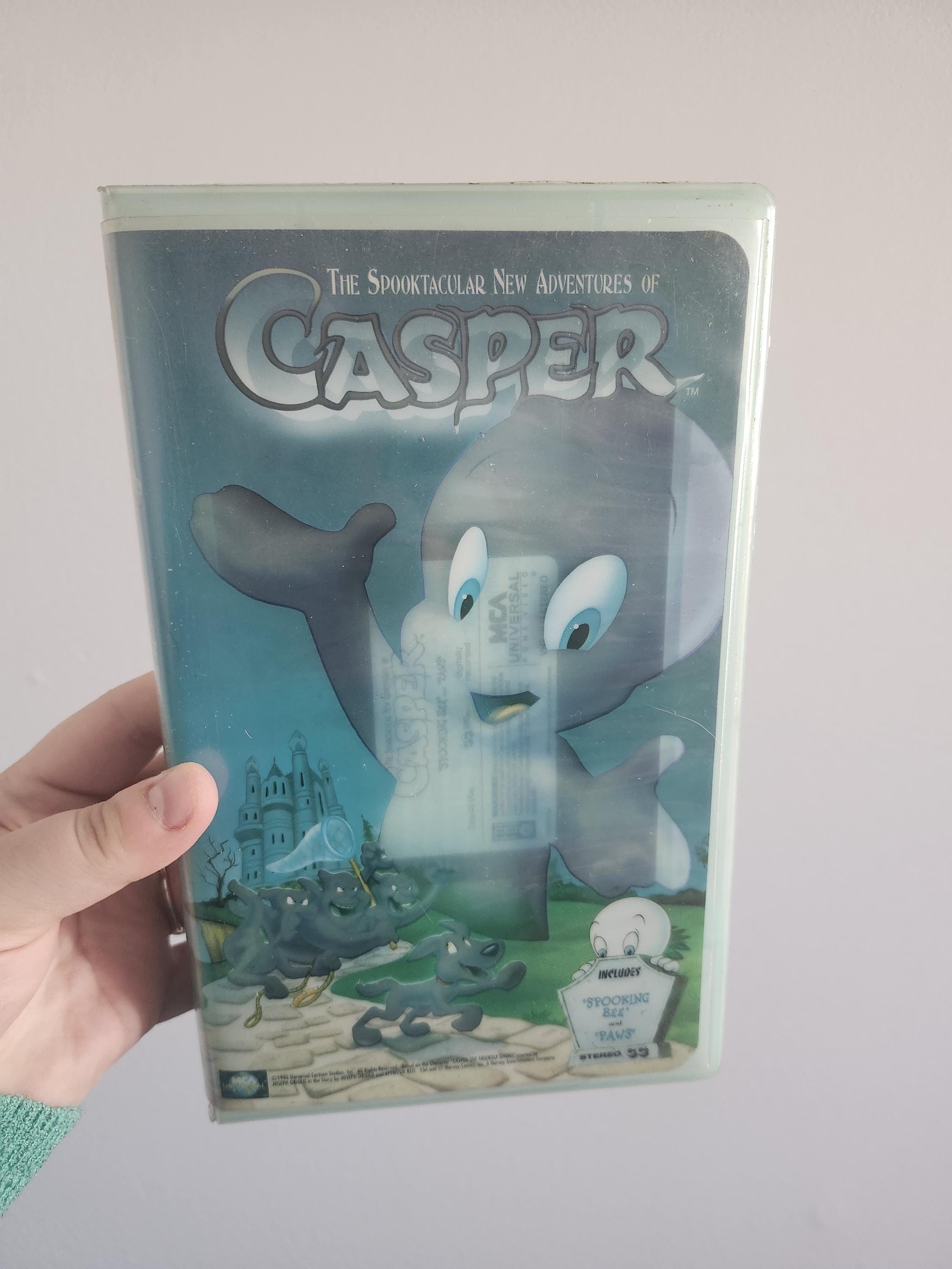 Casper VHS Cartoons the Spooktacular New Adventures of Casper - Etsy