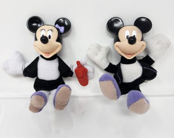 Mickey y Minnie Mouse de Disney antiguos