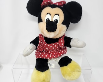 Vintage Disneyland Disney World Minnie Mouse plush toy