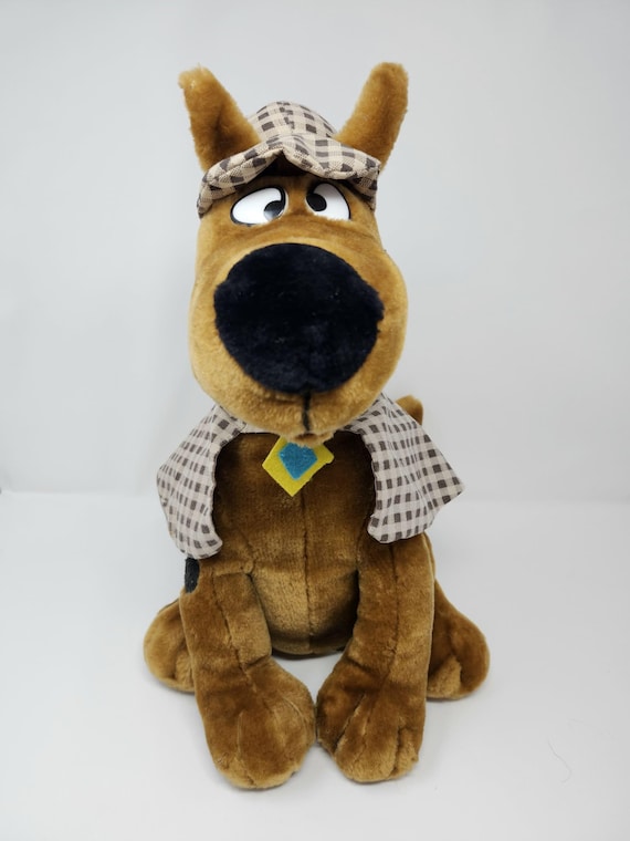 Vintage 1997 Scooby-doo Detective Plush Cartoon Network Sherlock