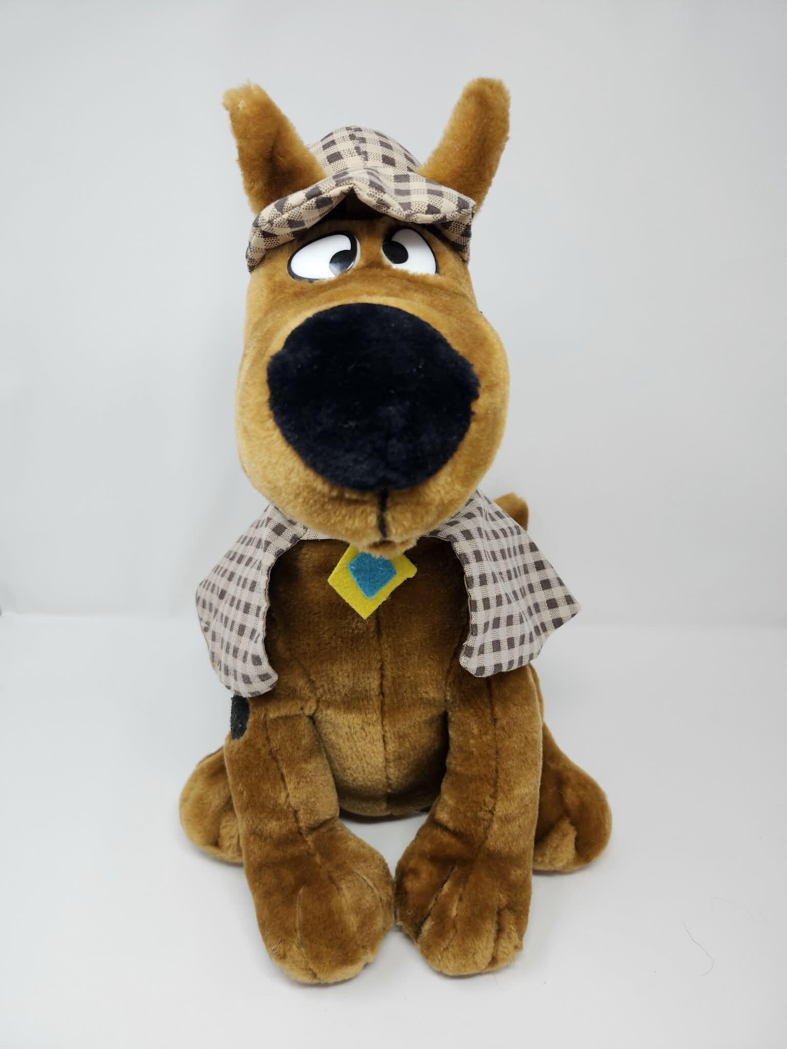 Vintage 1997 Scooby-doo Detective Plush Cartoon Network Sherlock