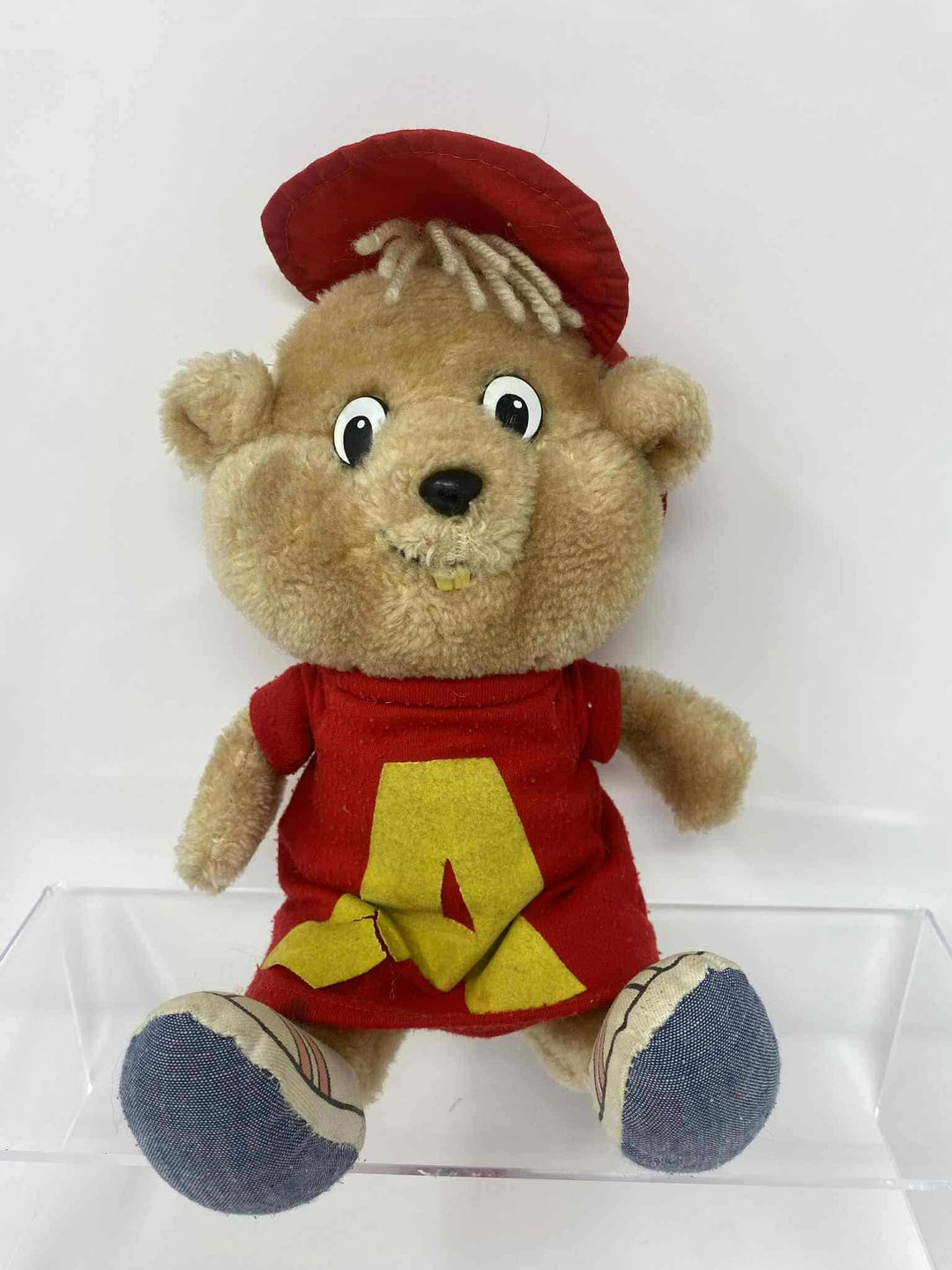 Alvin And The Chipmunks Vintage 1983 Alvin Plush Doll Figure 11 Length alvin-and-the-chipmunks-vintage-1983-alvin-plush-doll-figure-11-length