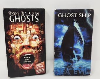 Horror VHS Lot Thir13en Ghosts Ghost Ship 2000s Scary Movies