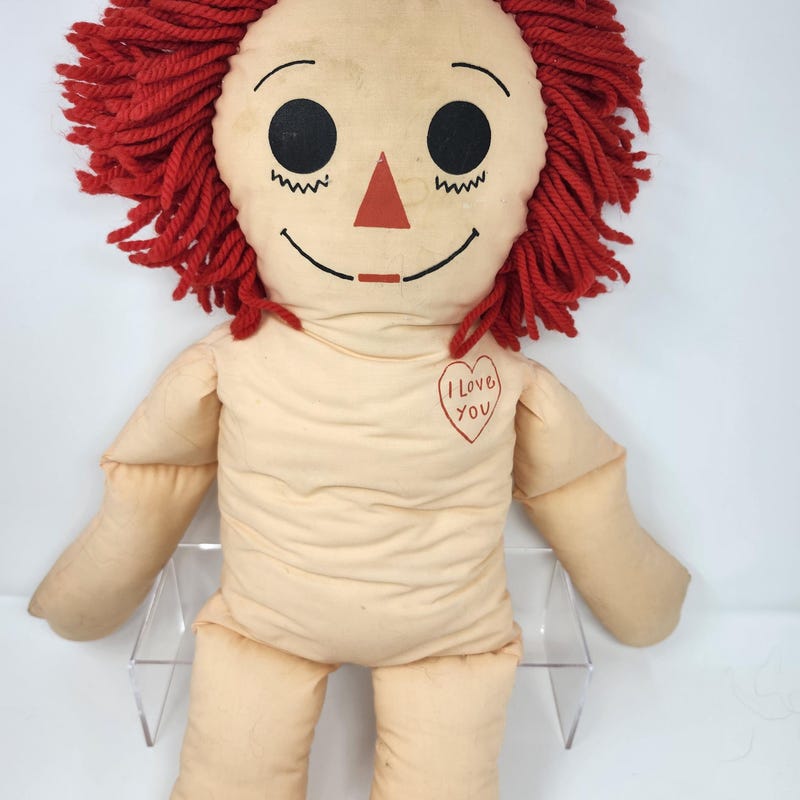 Red Rgdoll Red Hair Rag Doll - Etsy