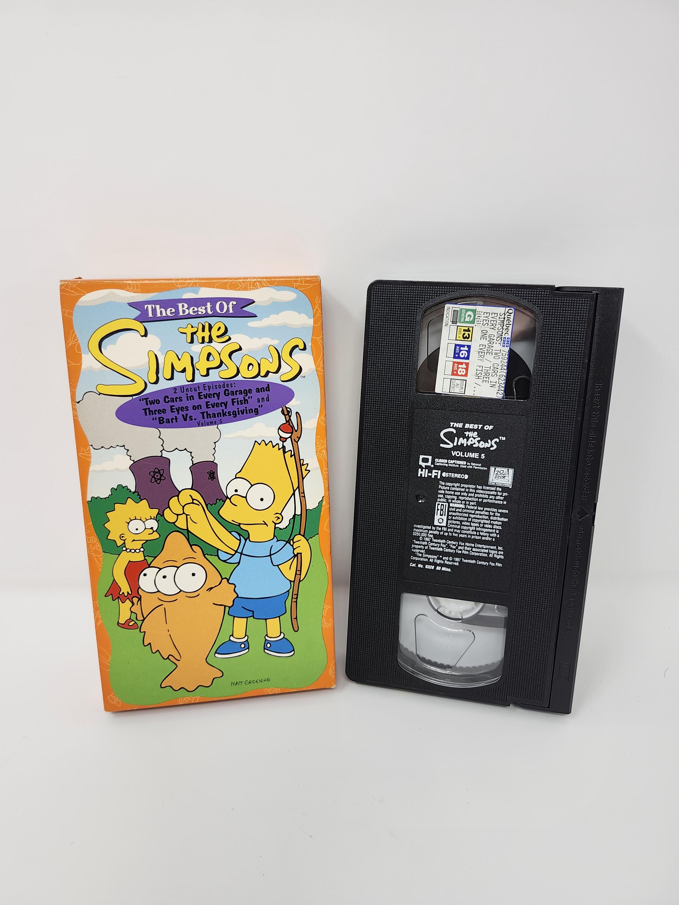 The Simpsons VHS Volume 5 | Best of Episodes | Two Cars in Every