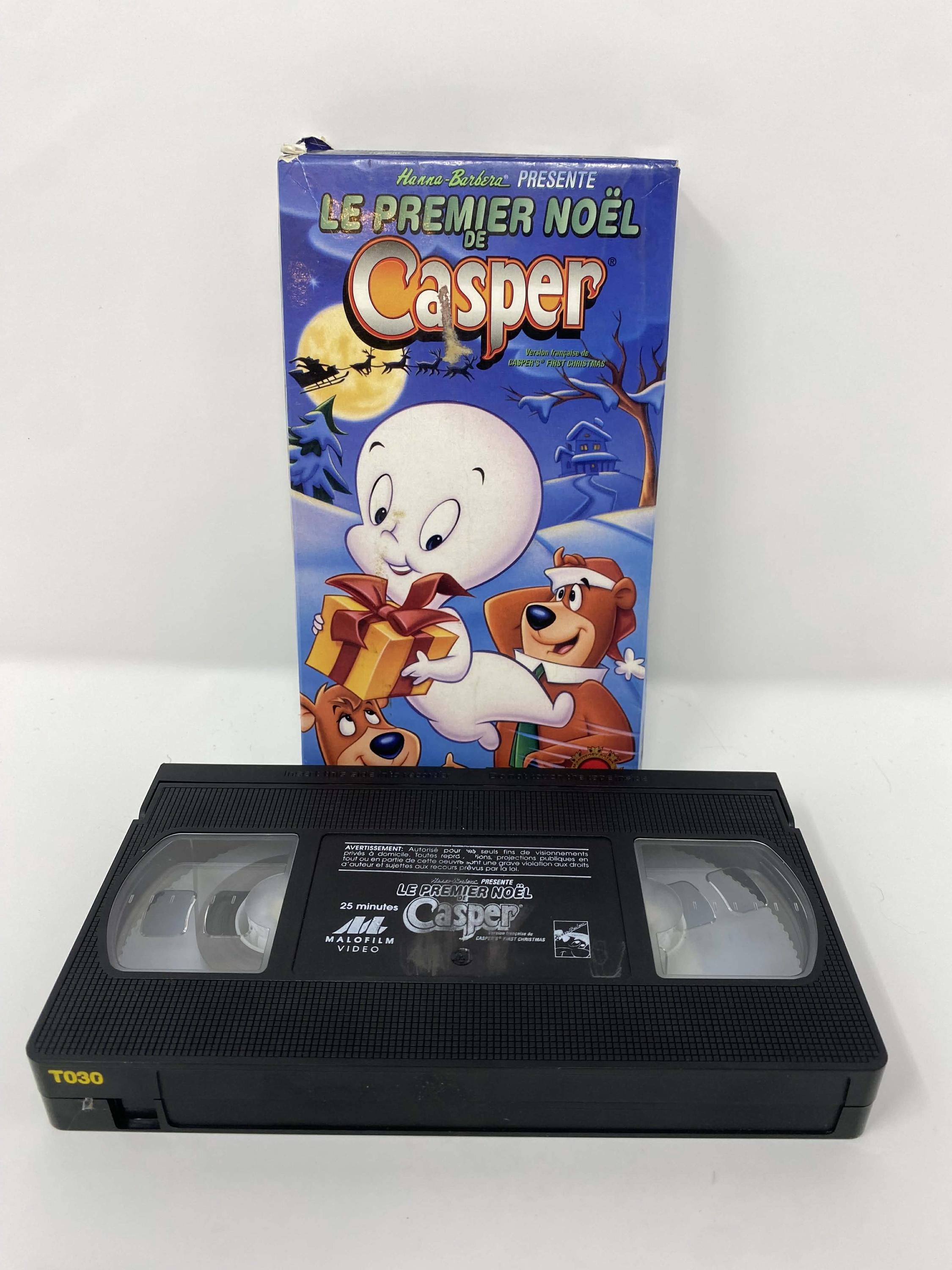 VHS Casper's: the First Christmas Ft Yogi Bear Hanna Barbara Movie