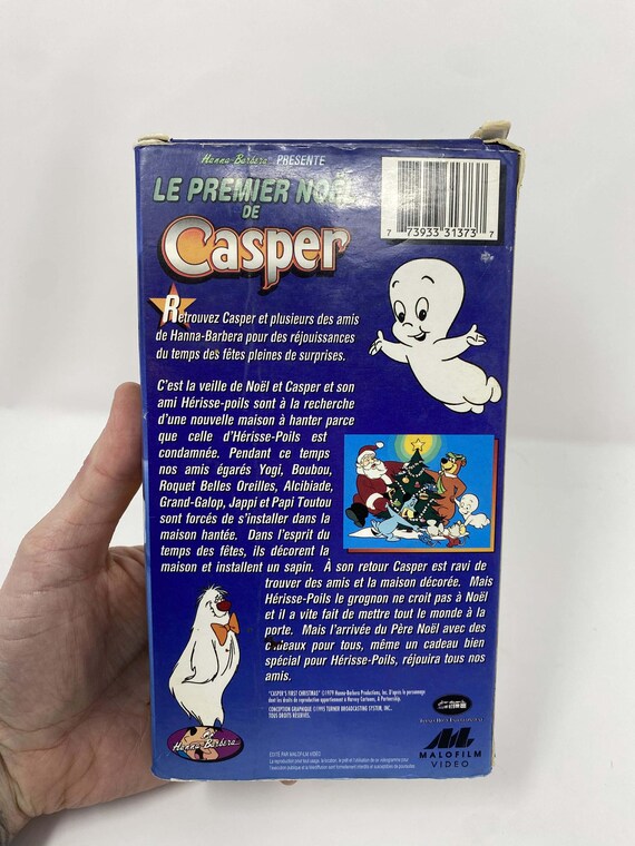 VHS Casper's: the First Christmas Ft Yogi Bear Hanna Barbara Movie
