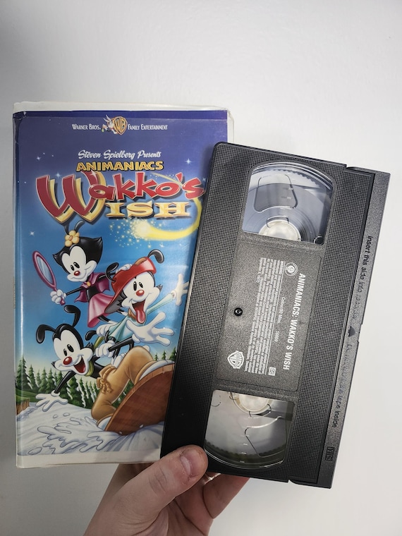 Animaniacs: Wakko's Wish VHS – Warner Bros – Steven Spielberg