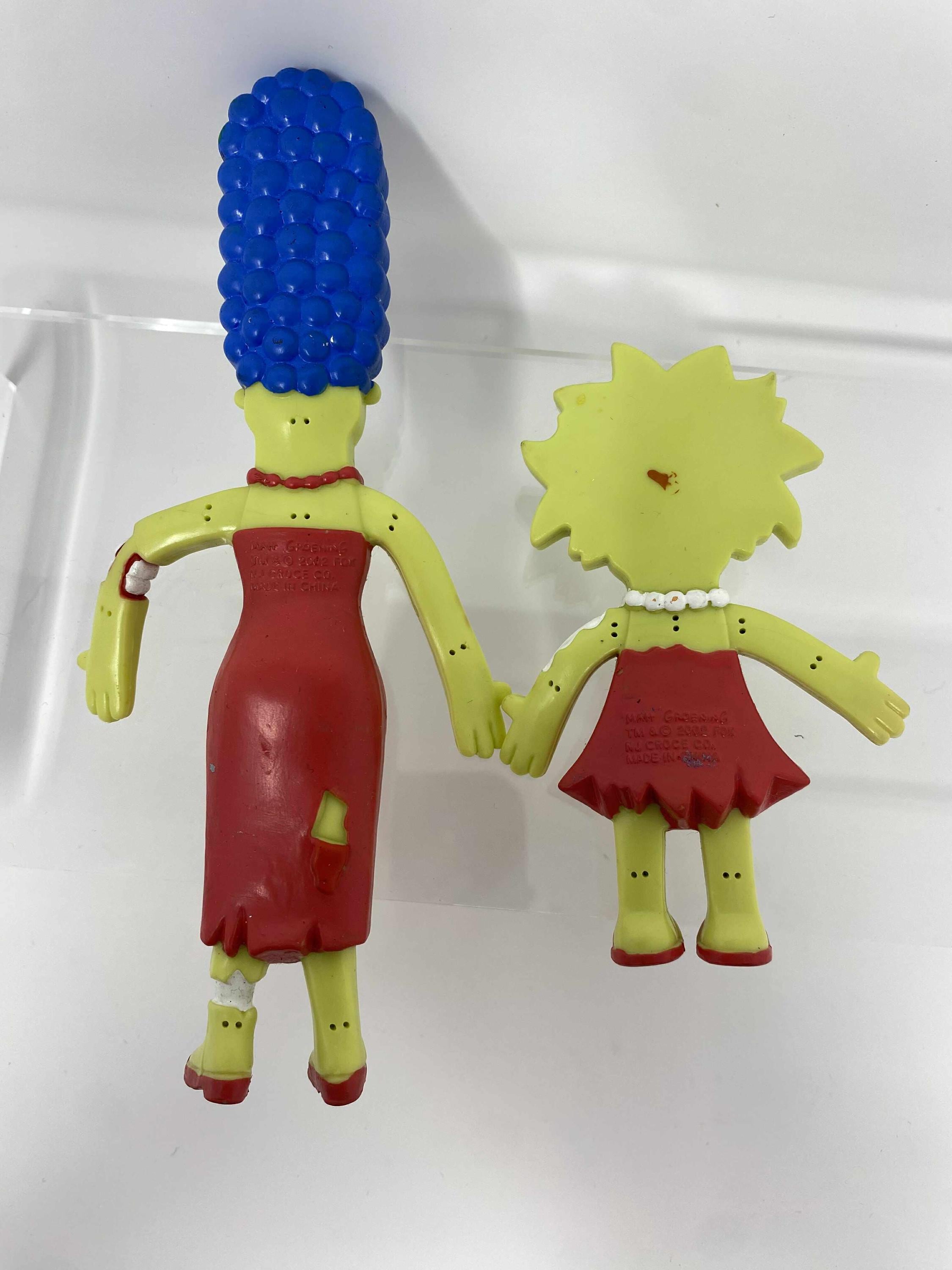10個セット The Simpsons 2002 The Simpsons Vintage 2002 Figure Set | Marge & Lisa | Matt