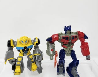 HASBRO McDonald's Happy Meal Toy Transformers Optimus Prime 2010 Figure Lot