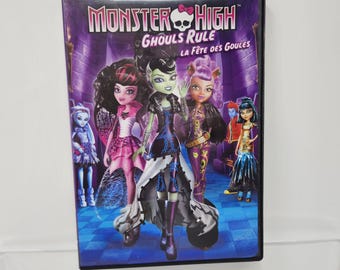 Monster High DVD – Ghouls Rule / Ghouls Rule (Bilingual FR/EN/) | Mattel Animated Film 2012 | Halloween