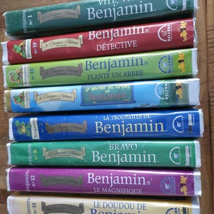 Wybierz swój VHS: Benjamin (Franklin) żółw FRANCUSKI rocznik 90-2000 przetestowany!