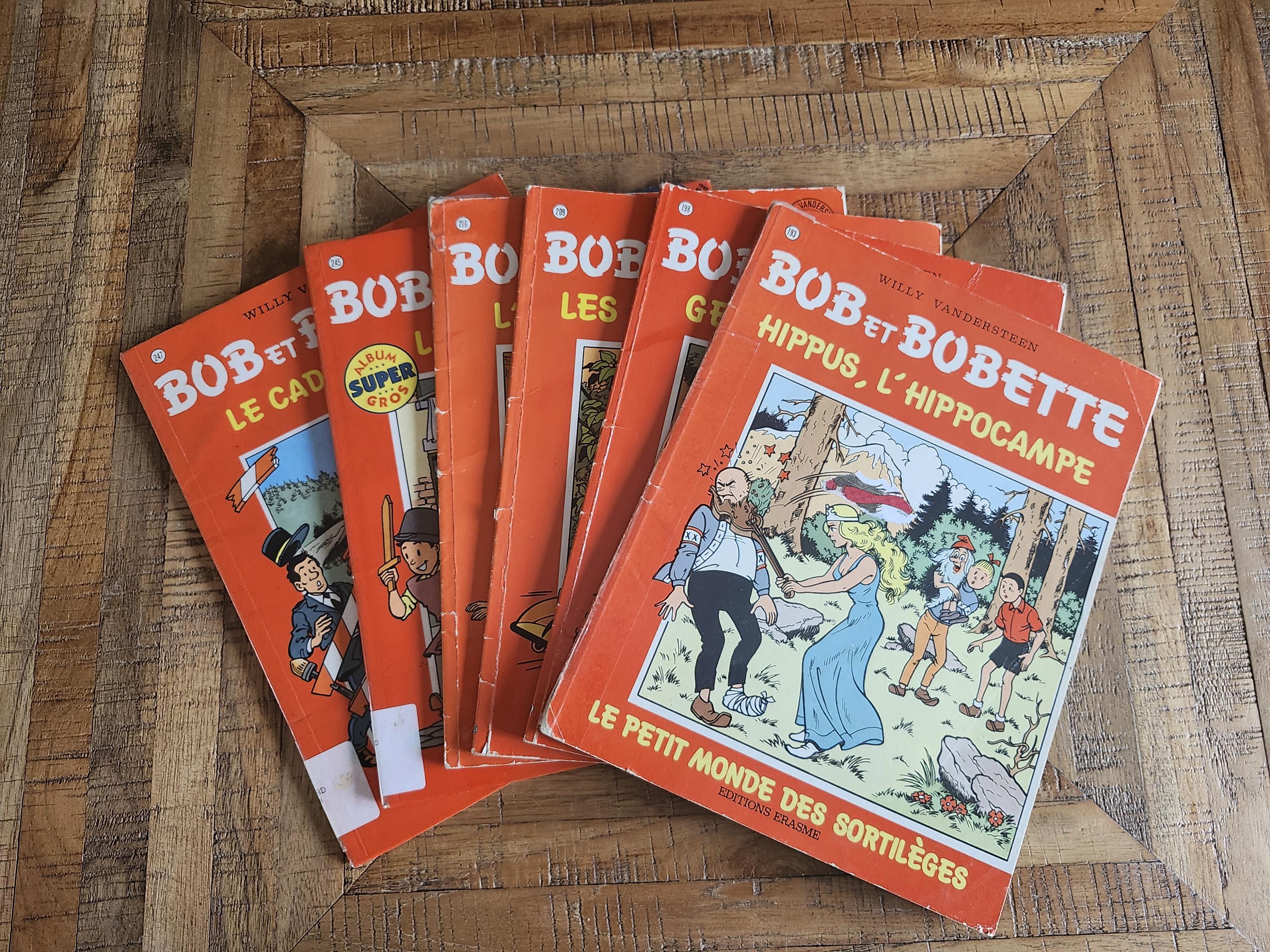 Set of 6 Vintage Bob and Bobette Comics (80s/90s) - Etsy