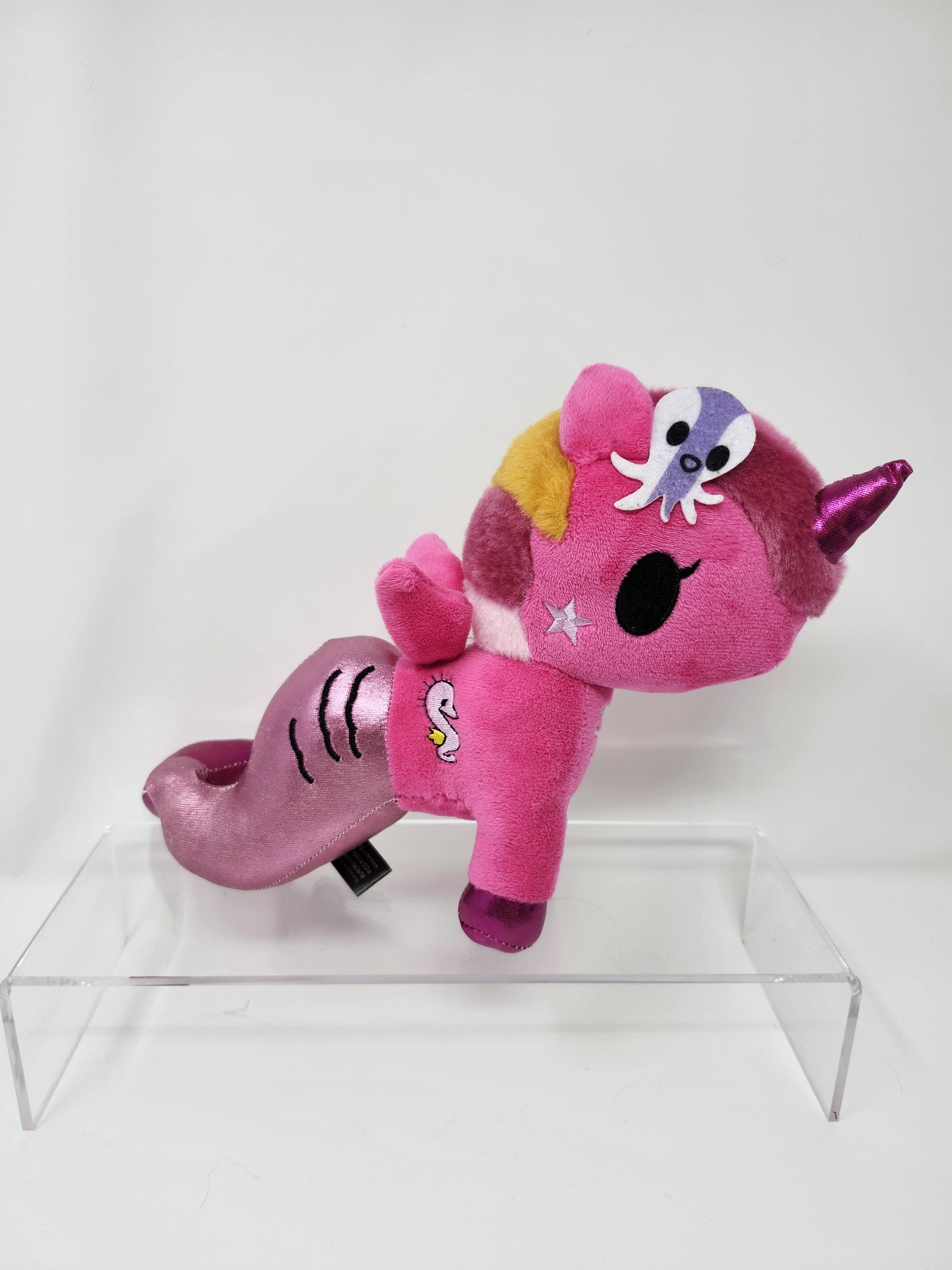 Tokidoki plush pink unicorn mermaid /mermicorno neon star