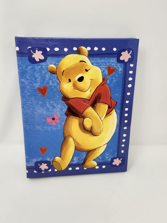 Vintage Winnie the Pooh Photo Album Binder – Disney Scrapbook