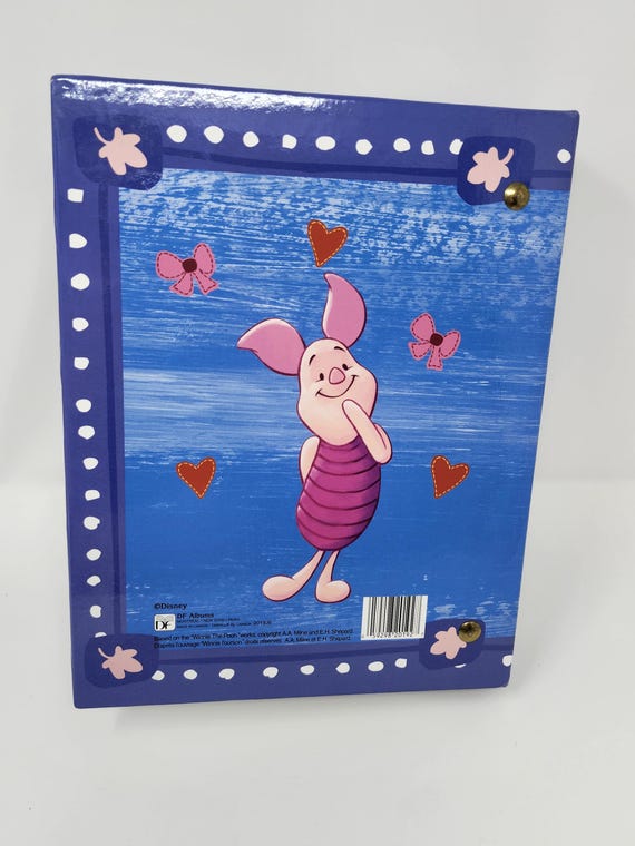 Vintage Winnie the Pooh Photo Album Binder – Disney Scrapbook