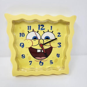 Spongebob wall clock - Etsy 日本