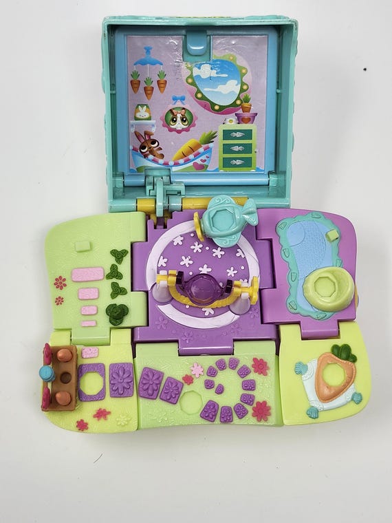 Littlest Pet Shop Teeniest Tiniest Playset 2006 Hasbro Mini