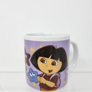 Taza vintage de Dora la Exploradora, 2005, 11 oz, Viacom