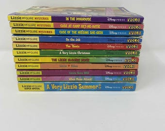 Vintage Disney Lizzie McGuire Books – CHOOSE YOUR – 2000s Youth Collection – Hilary Duff Children’s Novels – Cult TV Series