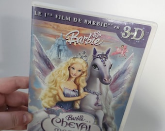 Barbie and the Magic Horse 3D DVD | French and English Versions | 3D Glasses Included