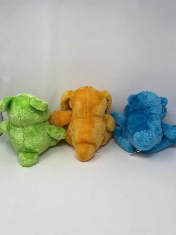 Lot of 3 Vintage Kiki Fantasy Creatures Kodak Plush Toys