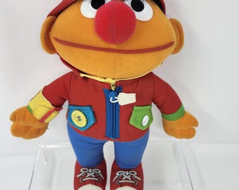 Applause Sesame Street Ernie PVC Figure Topper Apple & ABC Vintage