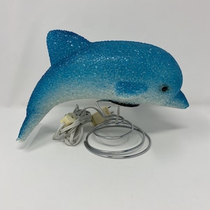 Dolphin Lamp Vintage - Etsy