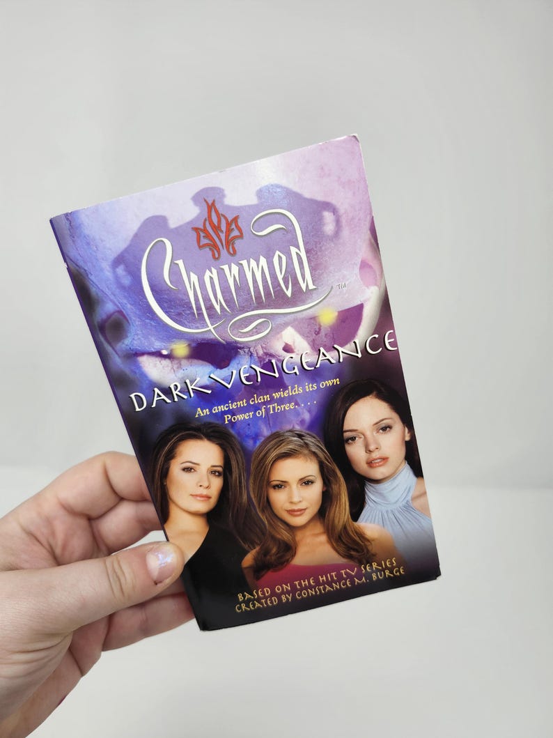 Charmed Book Lot Dark Vengeance & Charmed Again Paperback Vintage 2002 ...