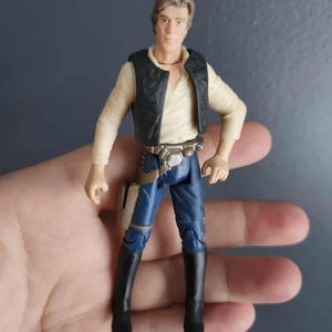 Han Solo Star Wars Figure 1999 Hasbro | Vintage Collectible Action Figure | Sci-Fi Movie Memorabilia | Geek Gift for Star Wars Fans