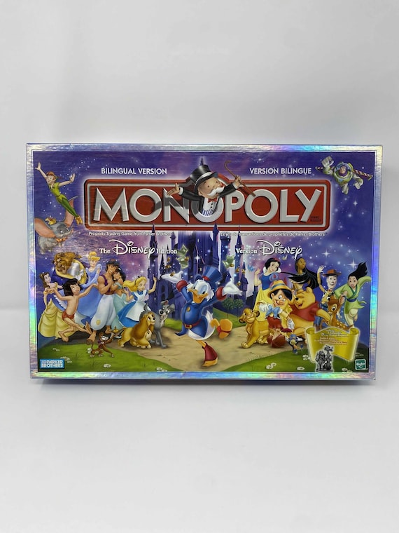 Monopoly Disney Edition 2001 | Bilingual Version FR/EN | Hasbro