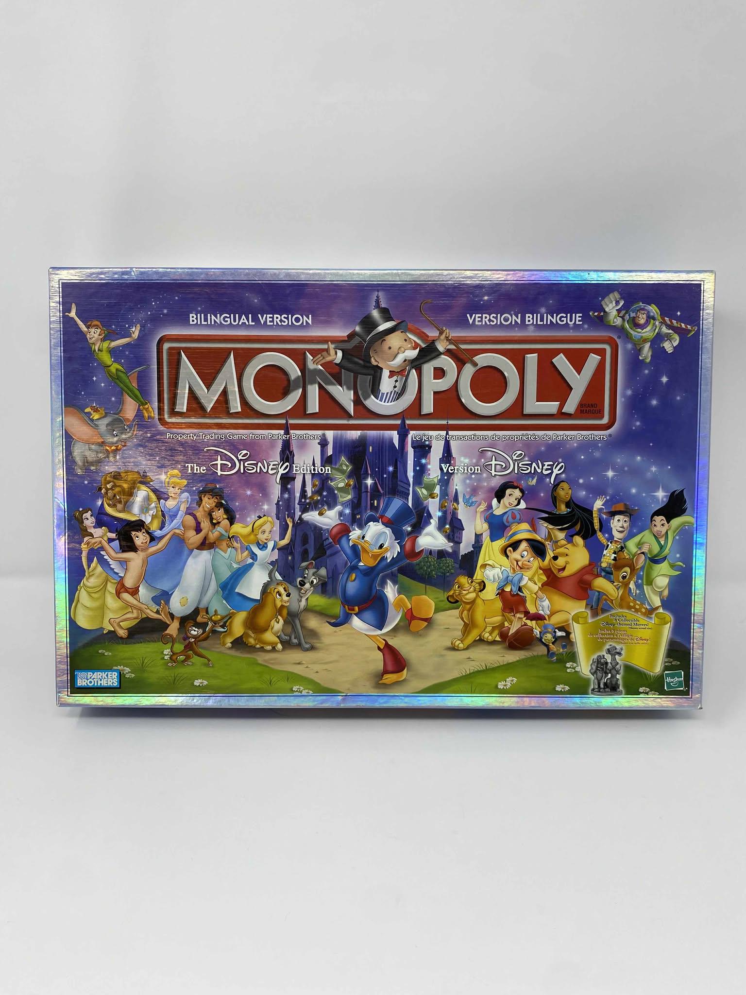Monopoly Disney Edition 2001 | Bilingual Version FR/EN | Hasbro