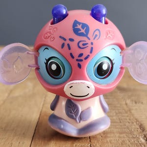 ピンクのトゲトゲ動物型おもちゃ Zoobles toy - Etsy 日本