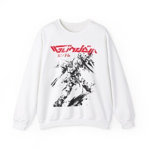 Vintage Gundam Japanese Anime Sweatshirt | Unisex Retro Graphic Shirt | Holiday Gift | Anime Gift | Mecha | Gift For Him Her | Retro Anime