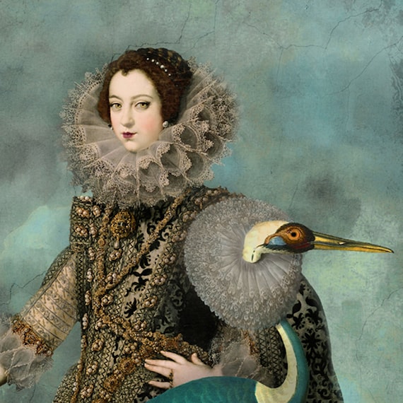 Yarnnakarn ヤナカーン still life bird girl BirdGirlStudio - Etsy