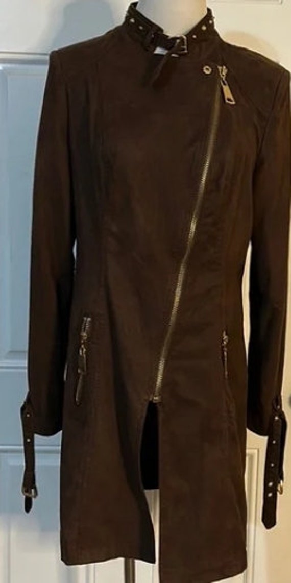 Ashley Stewart Zipper Dress Coat Style Etsy