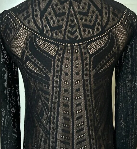 bcbg black dress lace BCBG Max Azria main image 1
