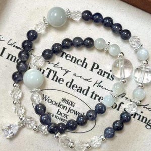 Healing Energy Chakra Crystal Bracelet,Natural Gemstone,Crown Chakra,Spiritual,Chakra Energy,Handcrafted Design Crystal Bracelet