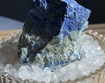 Natural Lapis Lazuli Raw Stone – Blue Crystal for Healing, Decor, and Collectors