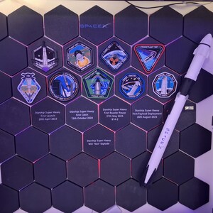 SpaceX Starship Hitzeschutzschild-Kacheln