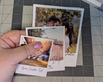 Personalized Save the Date Magnets - Custom Wedding Announcement