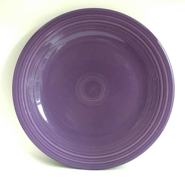 Vintage Homer Laughlin Fiestaware Lilac Dinner 10 inch Plates 1993 Discontinued