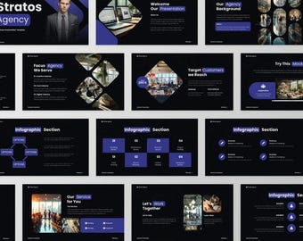 Business PowerPoint Template: Modern PPT Theme (Editable)