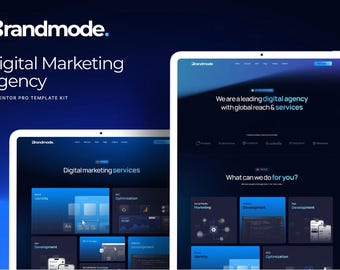 Creative Agency Elementor Pro Template Kit: Responsive Web Design