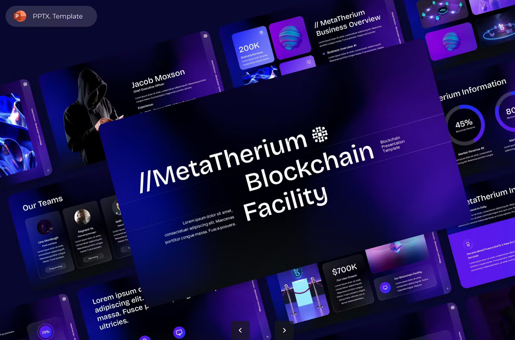 Modèle de présentation PowerPoint sur la blockchain : Crypto PPT, diaporama  technique (téléchargement numérique) - Etsy France