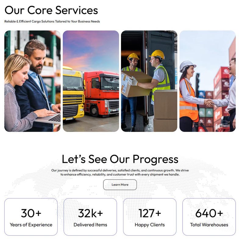 Logistics & Transportation Elementor Template Kit, Wordpress Theme, wordpress template, responsive website, Wordpress Blog , SEO friendly