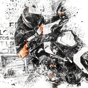 ACTIONS PHOTOSHOP - Aquarelle Photoshop action, numérique, retouche photoshop, actions de retouche, belles actions, filtres photo, Photoshop