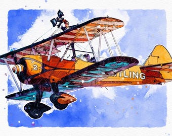 Illustrazione Schizzo Pittura Azione Photoshop: Editor di foto digitali